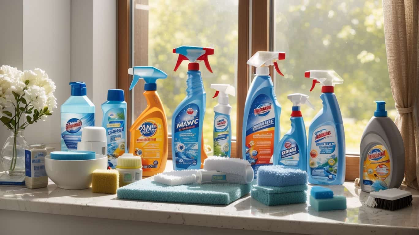 Window cleaning product guide
